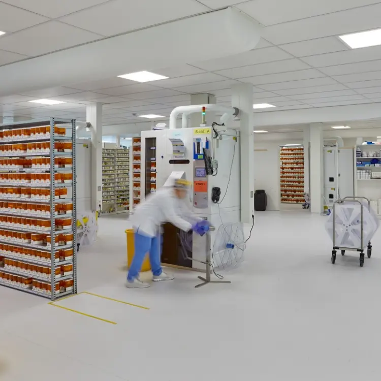 ESD cleanroom vloer